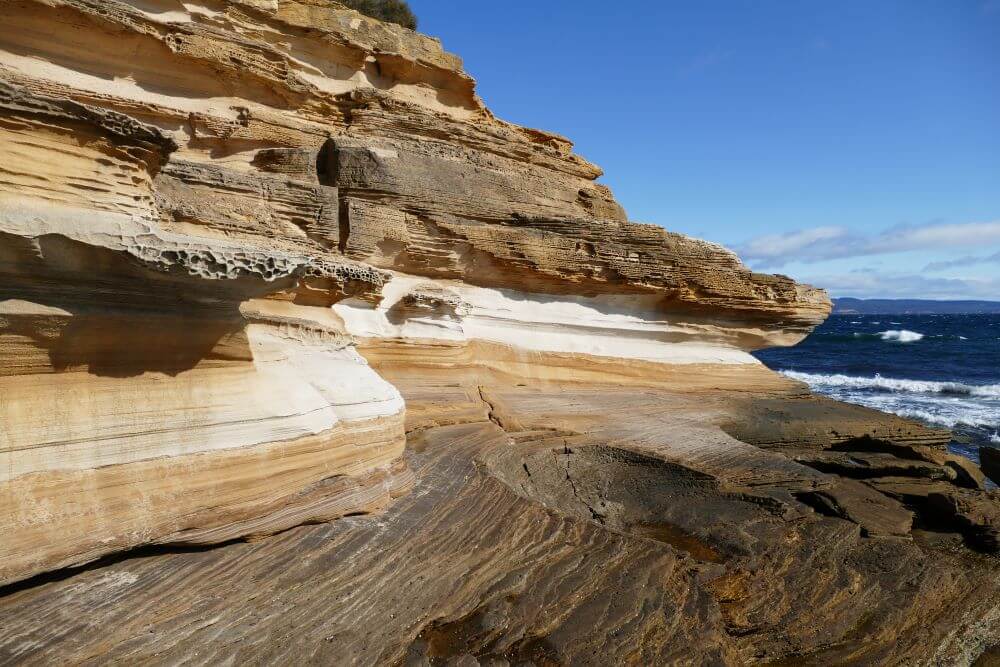 Maria Island Painted Cliffs