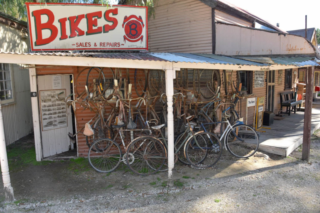 Bikes at Old Tailem Town