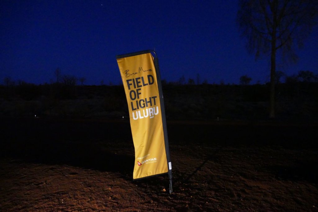 Uluru Field of Light Banner