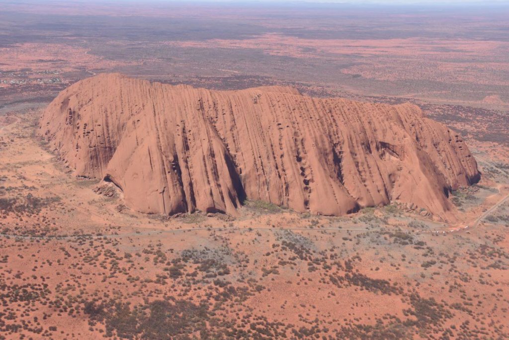 Uluru Scenic Flight View of Uluru