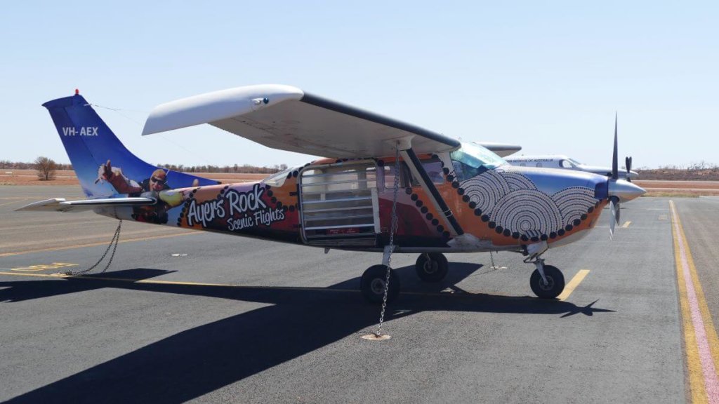 Uluru Scenic Flight Plane
