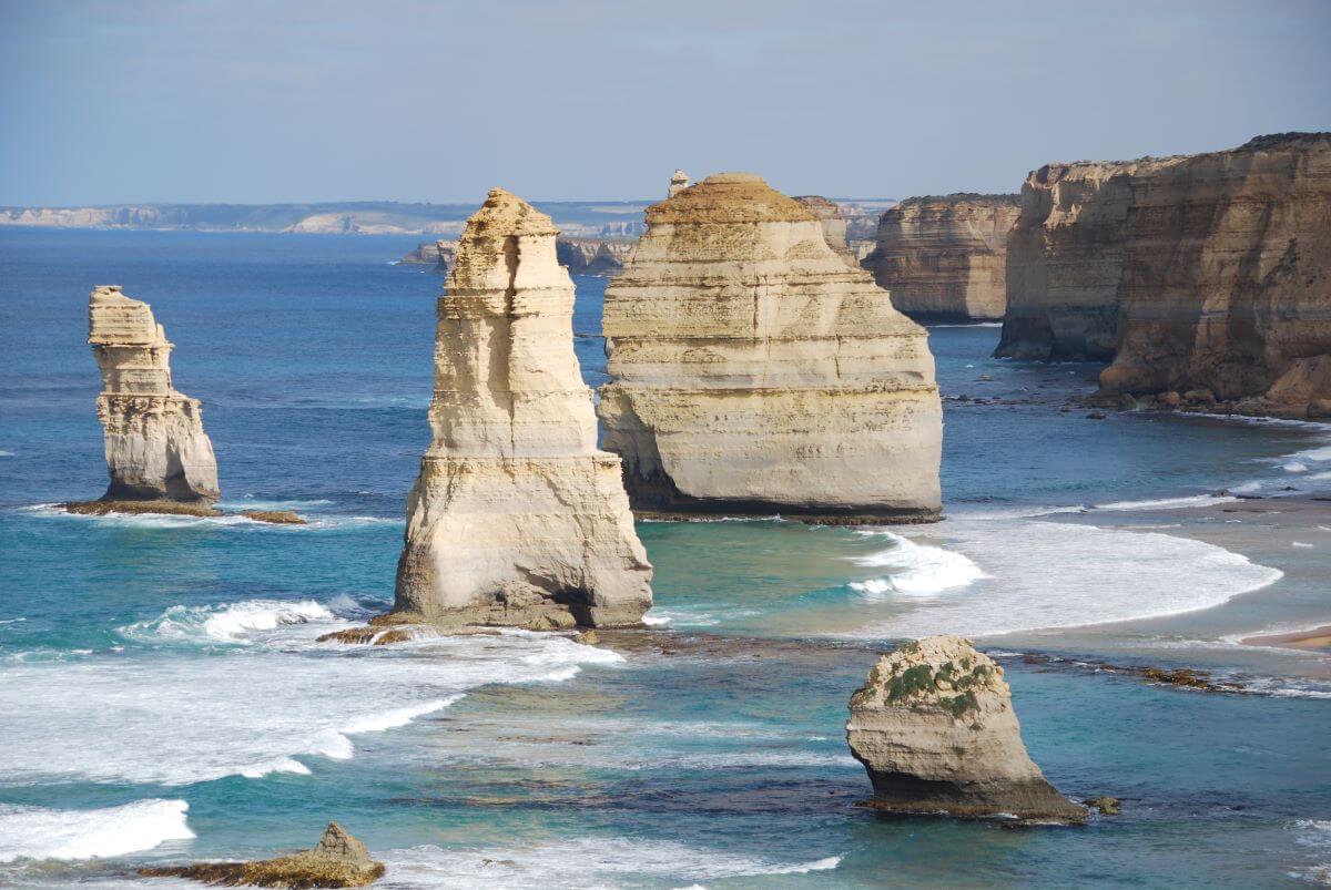 natural Australian landmarks - Great Ocean Road