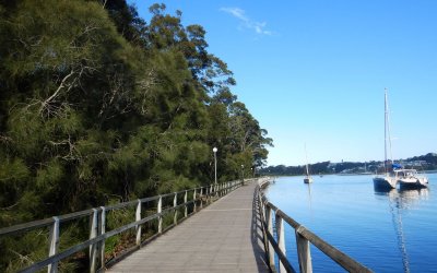Mill Bay Boardwalk – Walk, Cycle or Snorkel?