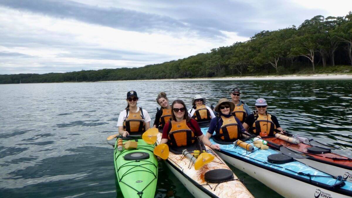 Kayaking Jervis Bay Tour Group