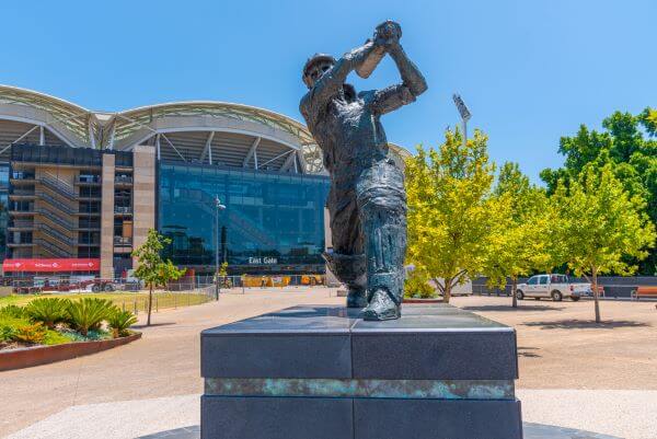 Don Bradman Statue Adelaide Oval