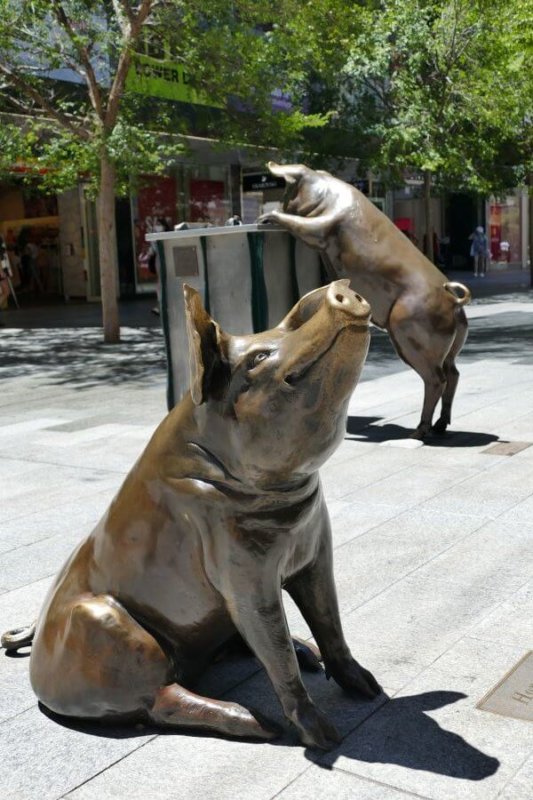Rundle Mall Sculptures