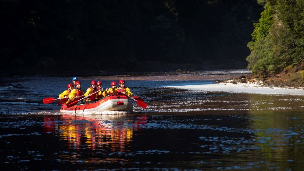 Things to do in Strahan: King River Rafting