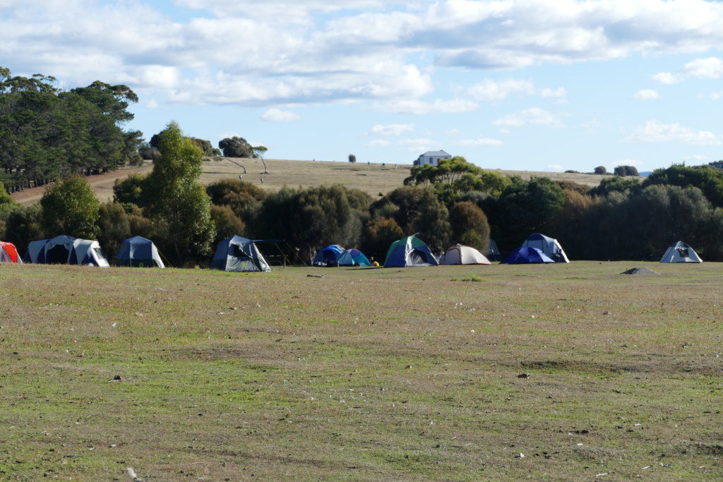 Camping at Darlington