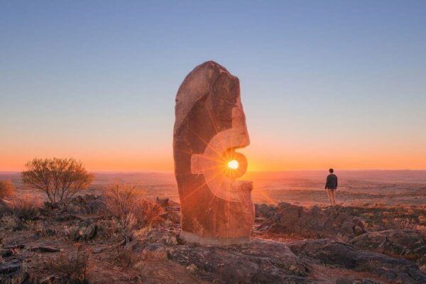 Patung Broken Hill & Atraksi Taman Gurun Hidup