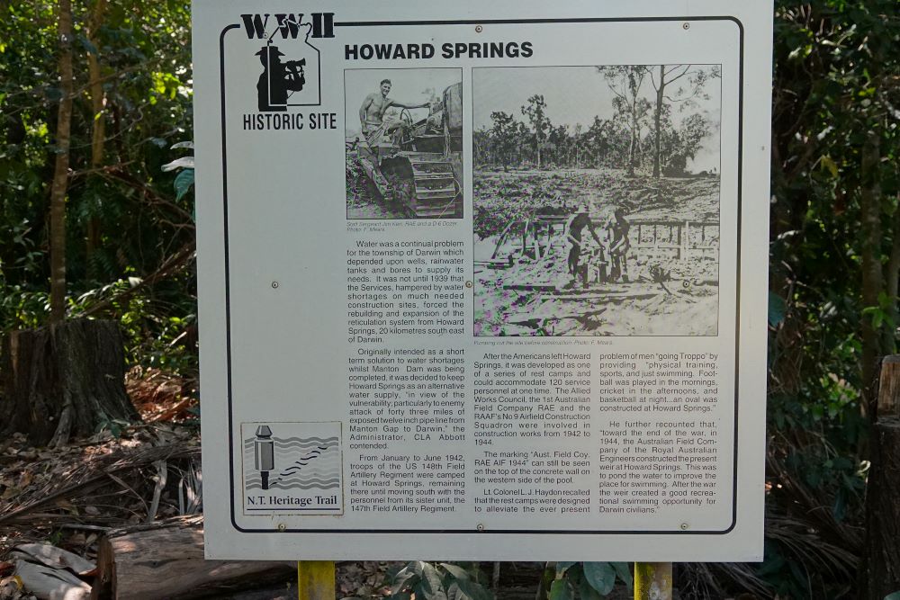 Howard Springs History