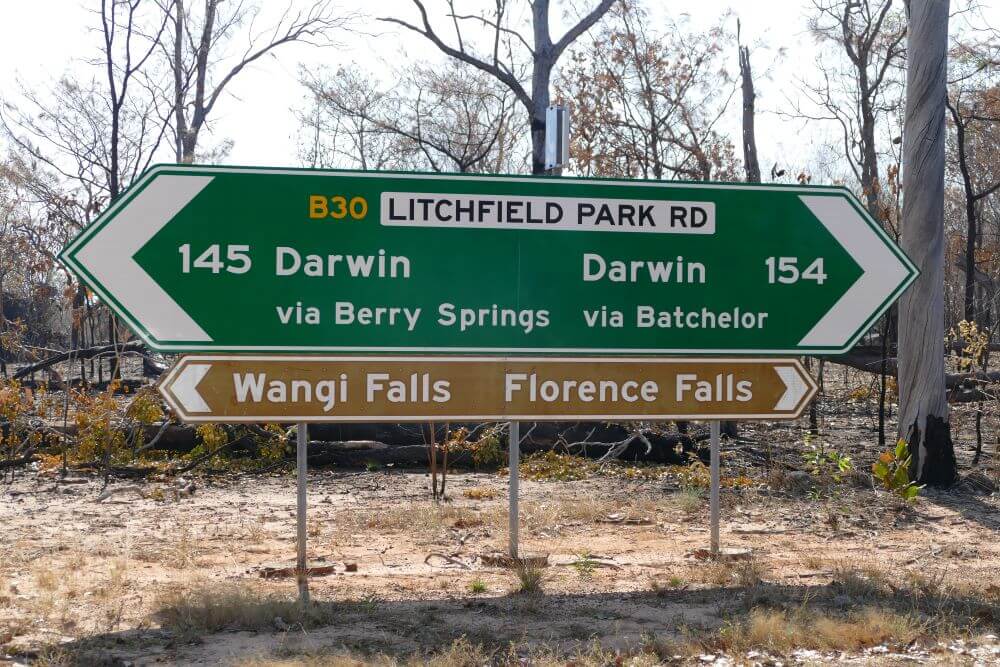Litchfield Directional Sign