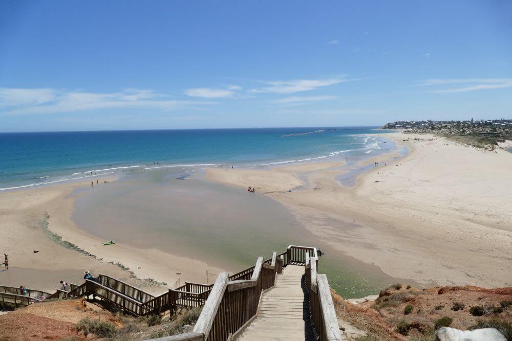 Lookout over Southport & Noarlunga Beach
