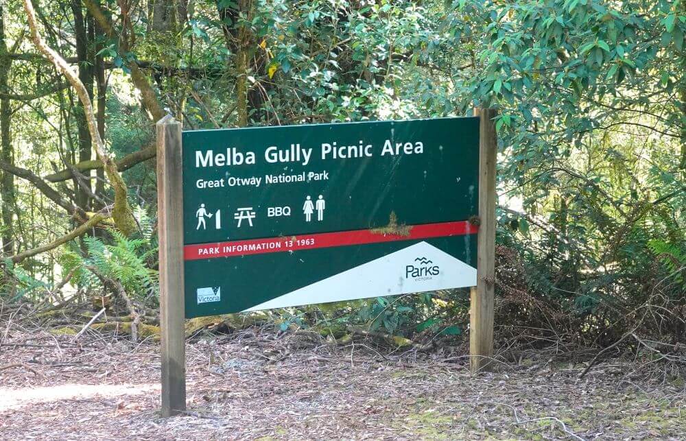 Melba Gully Signage