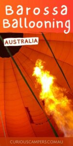 Hot Air Ballooning in the Barossa Valley